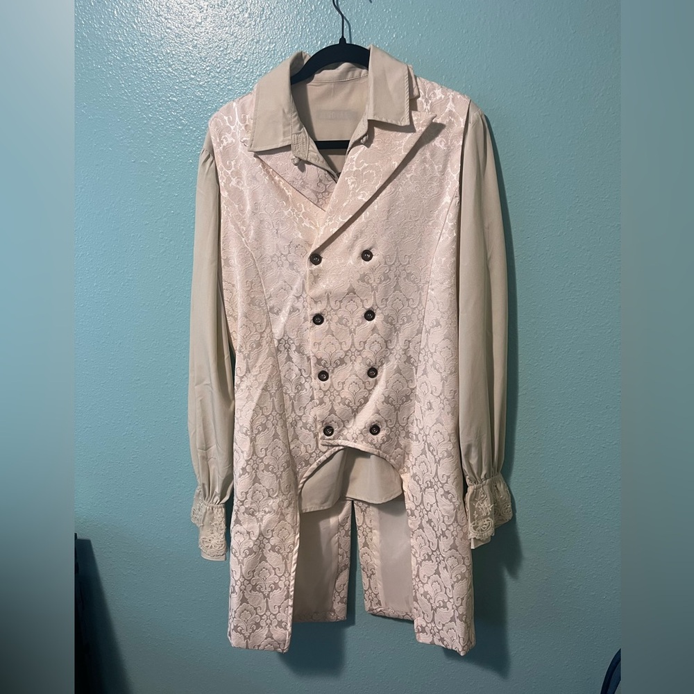 Long coat and shirt
